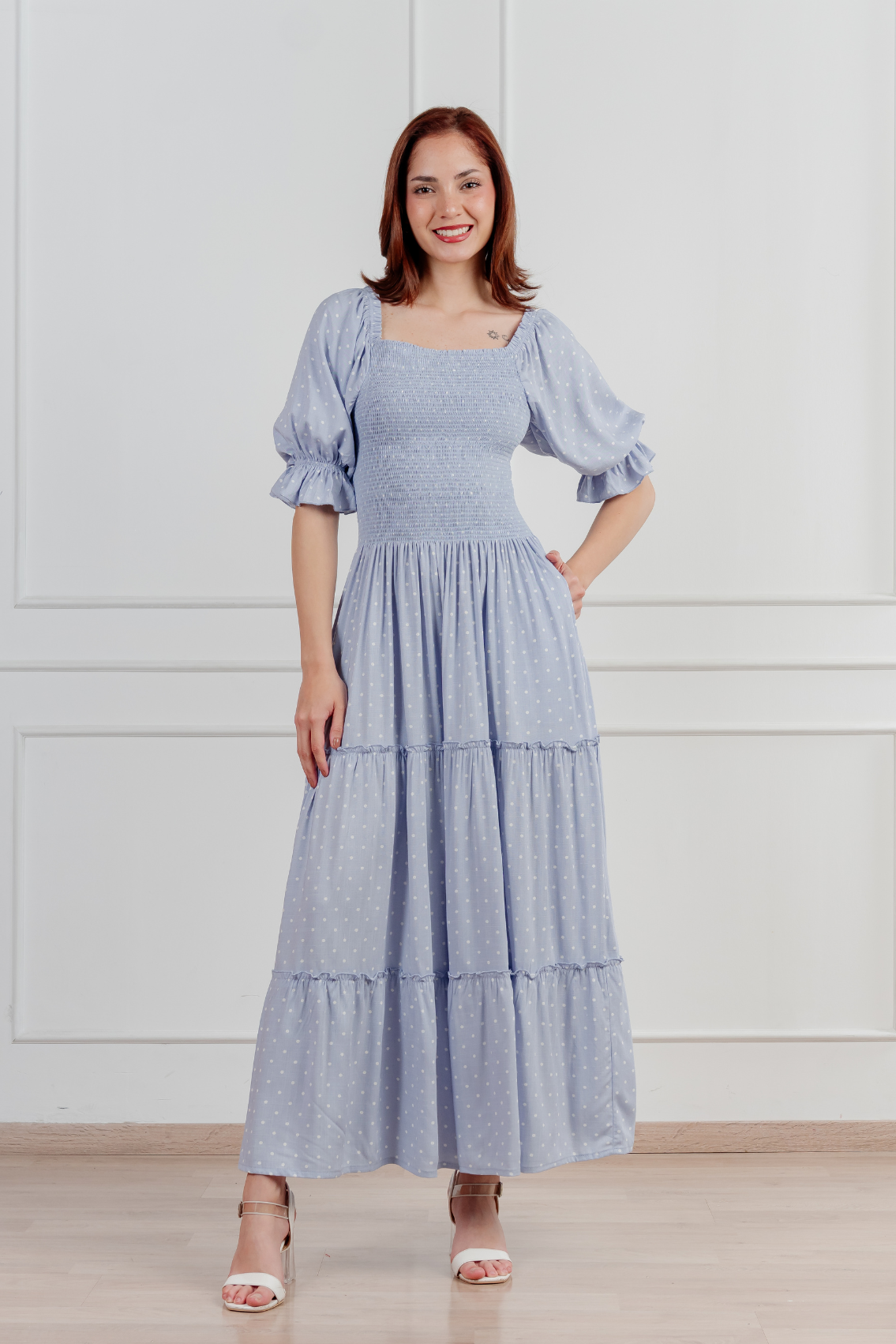 Vestido Gabriela Polka Dots