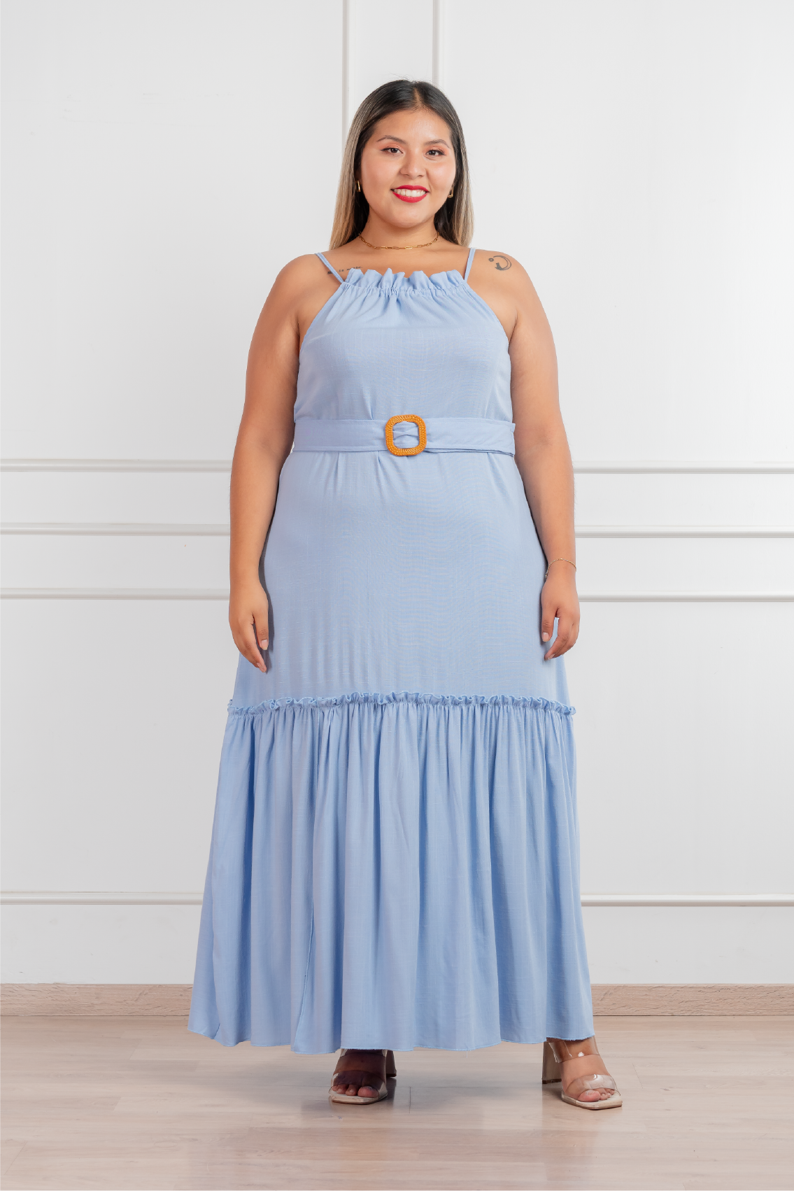 Vestido Charlotte color entero