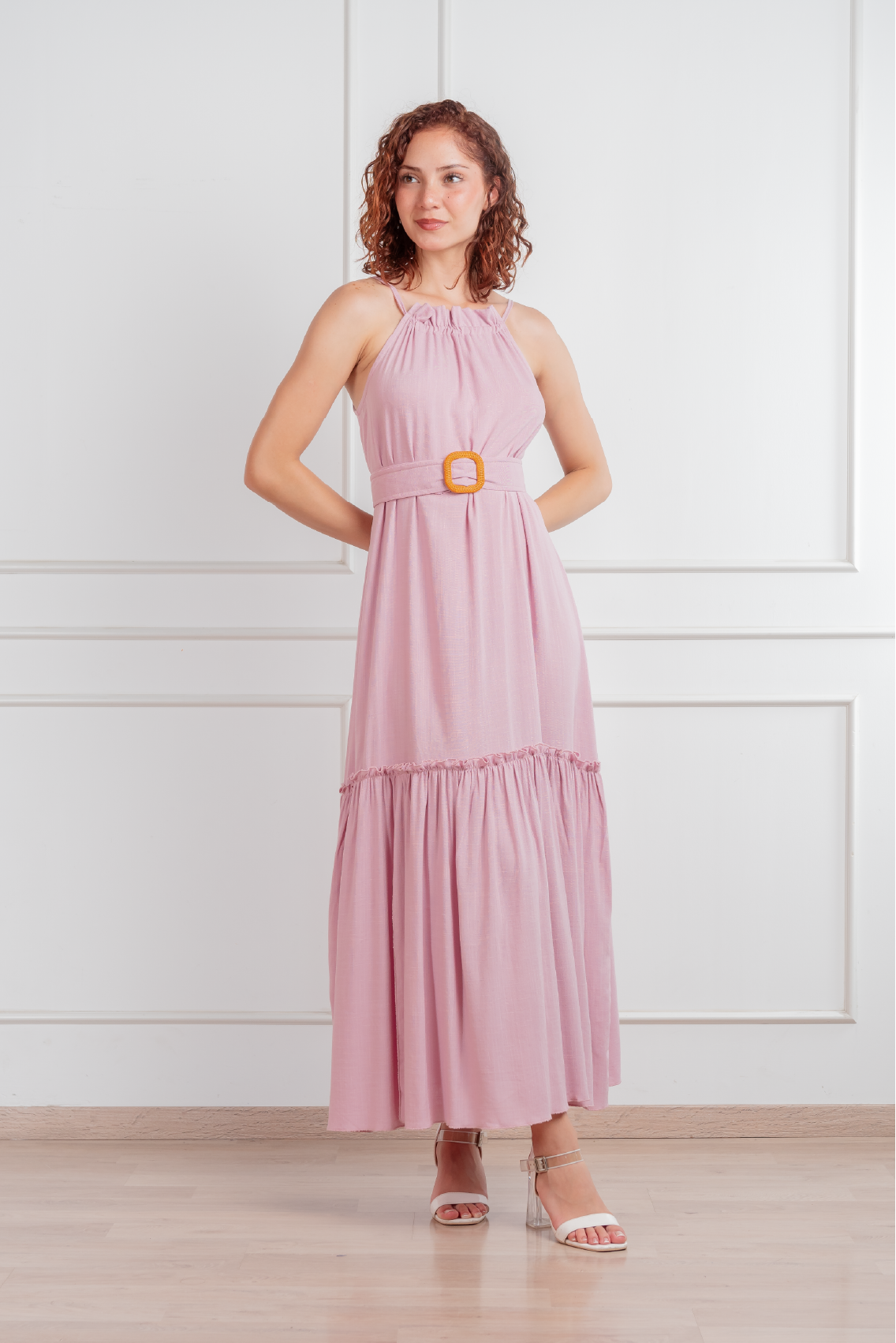 Vestido Charlotte color entero