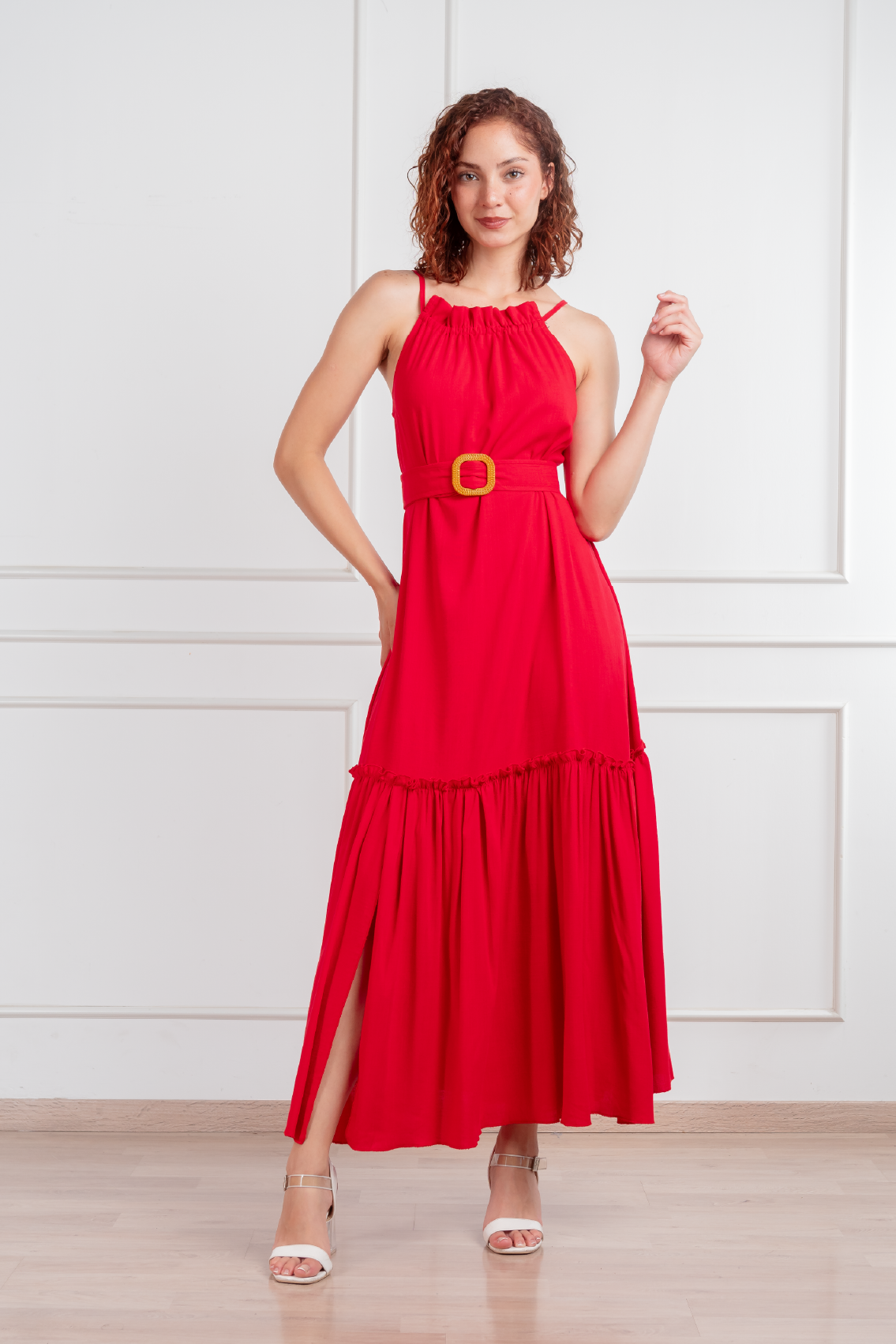 Vestido Charlotte color entero