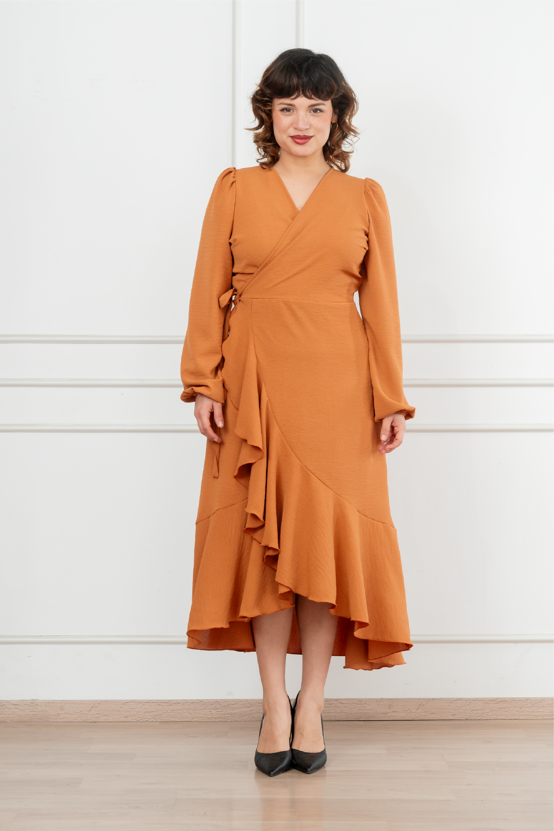 Vestido Valentina color entero