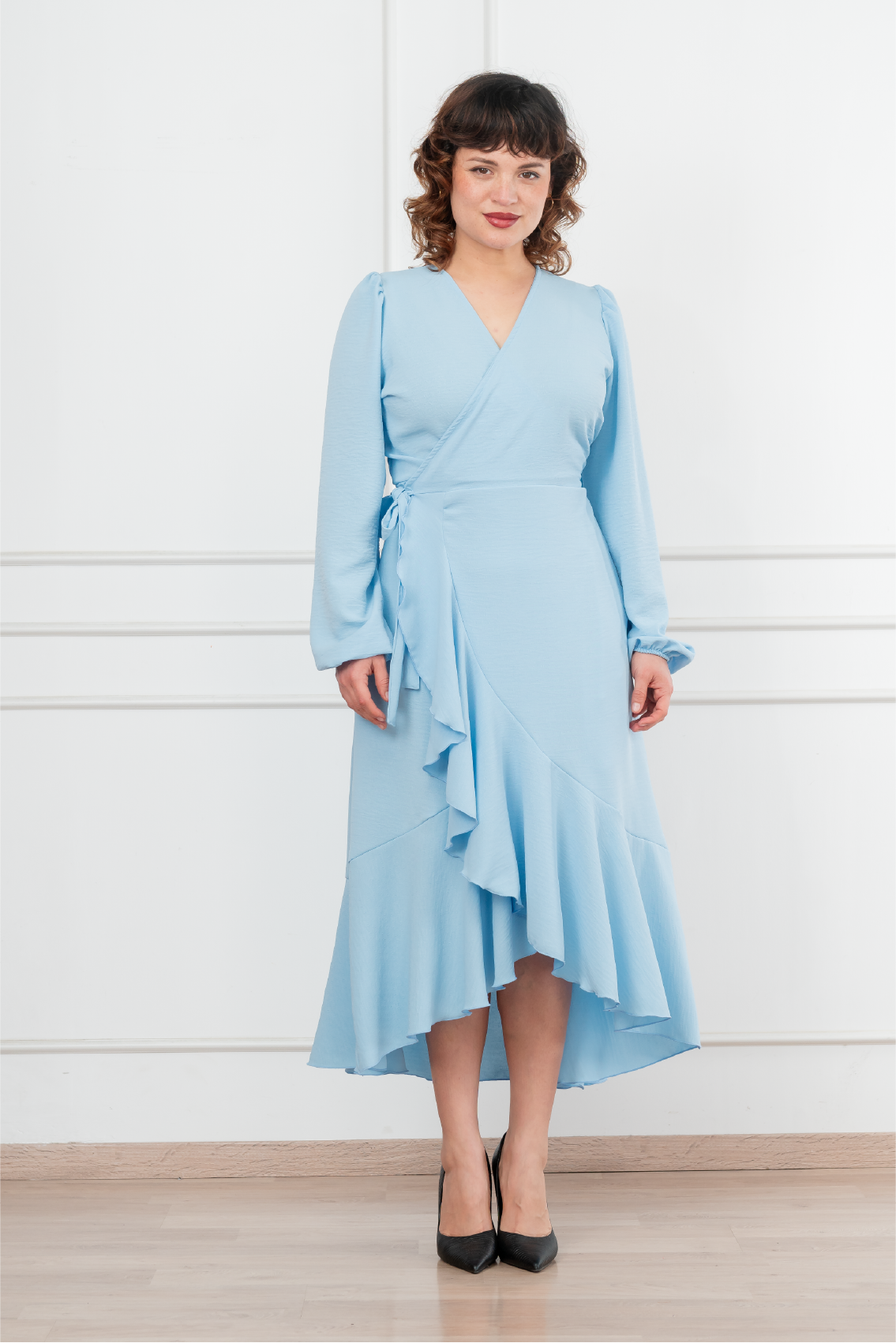 Vestido Valentina color entero