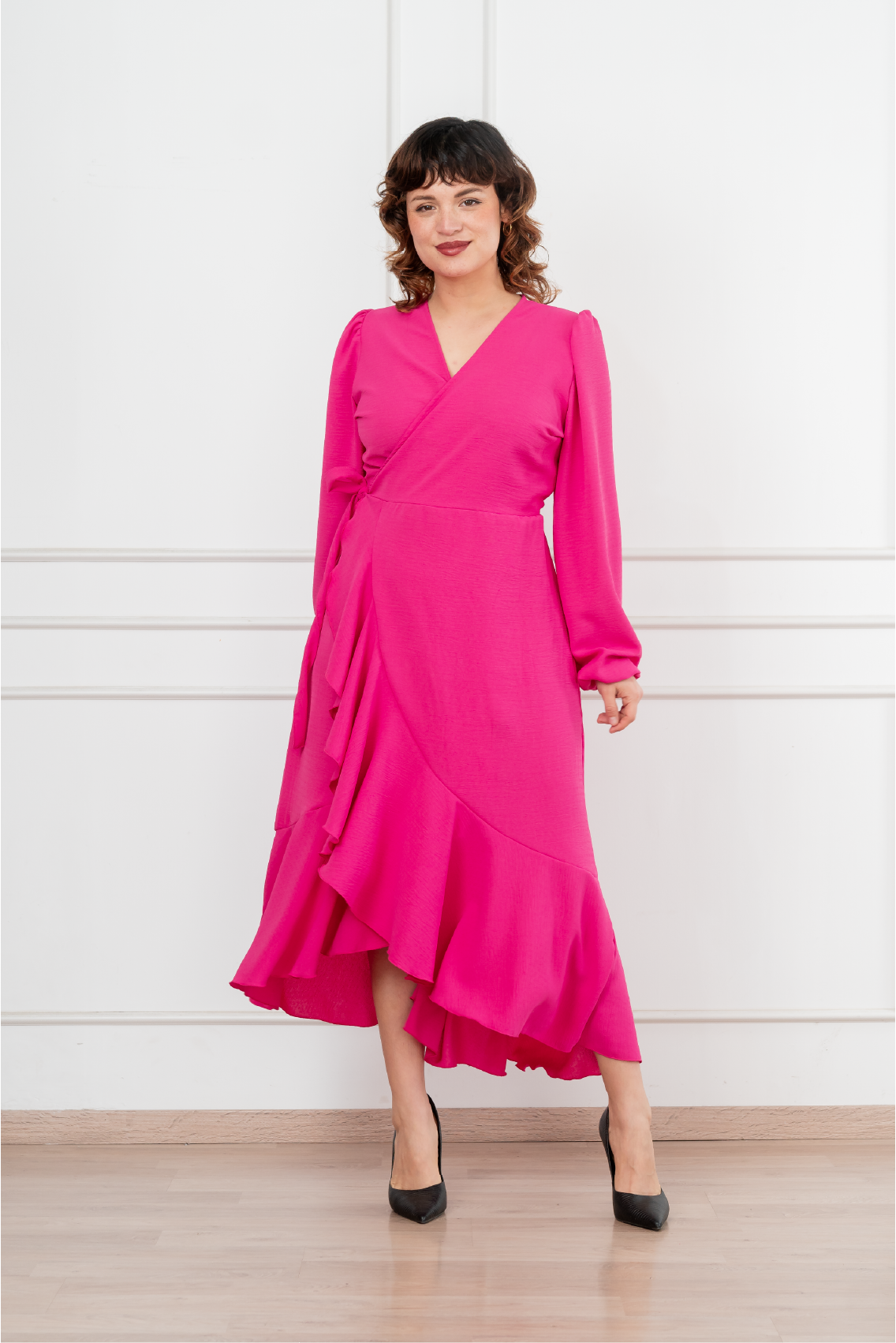 Vestido Valentina color entero