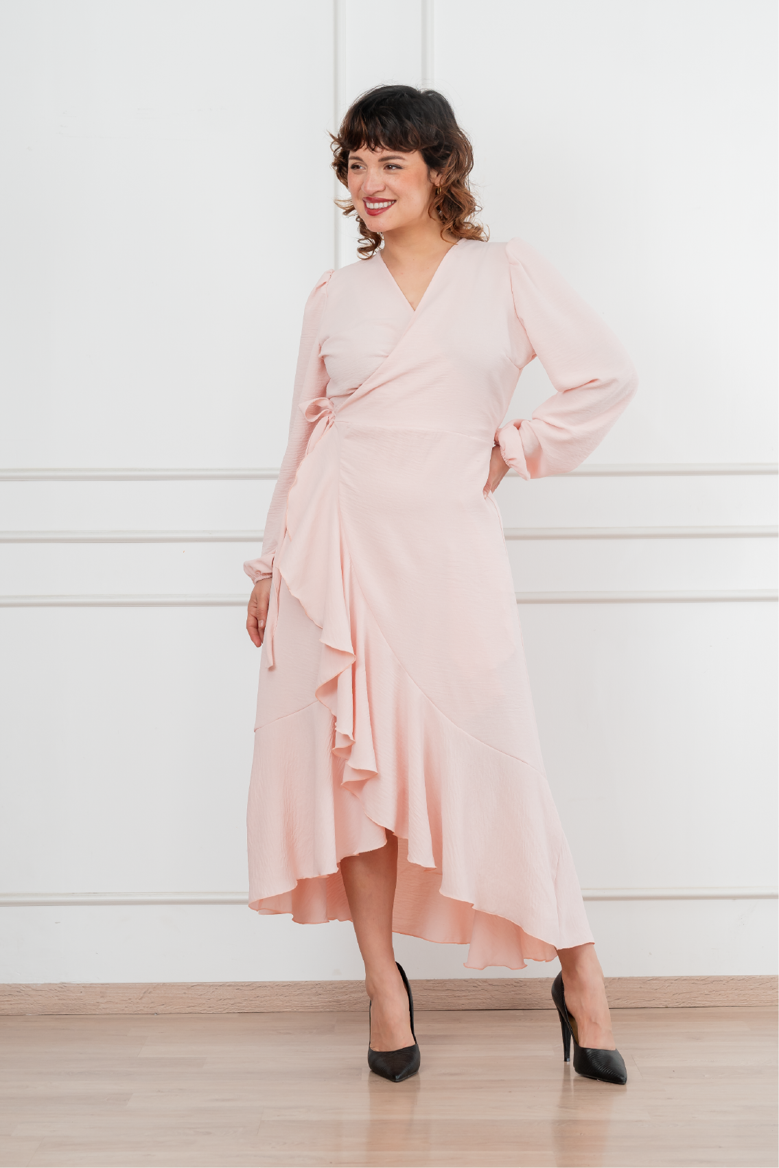 Vestido Valentina color entero