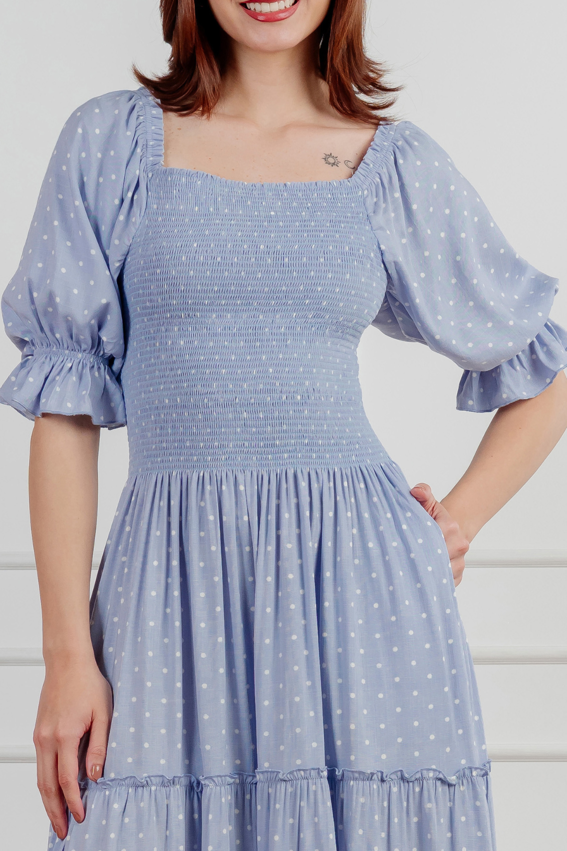 Vestido Gabriela Polka Dots