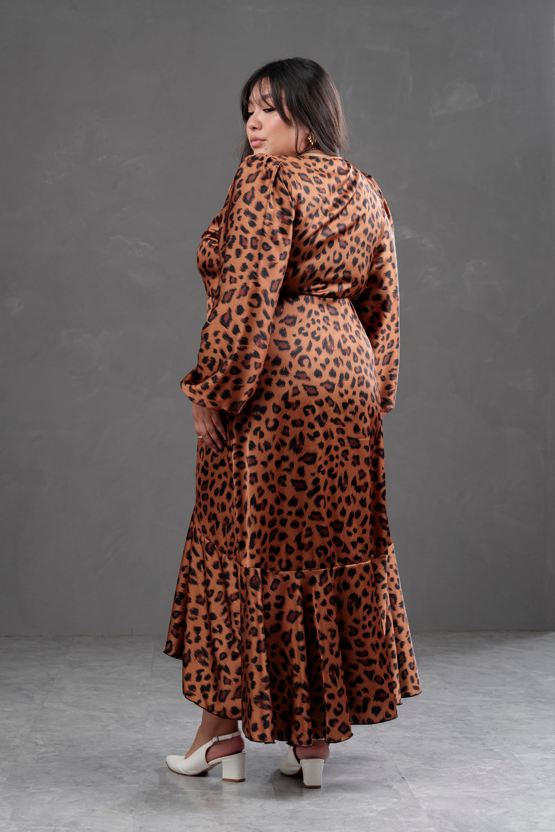 Vestido Envolvente animal print