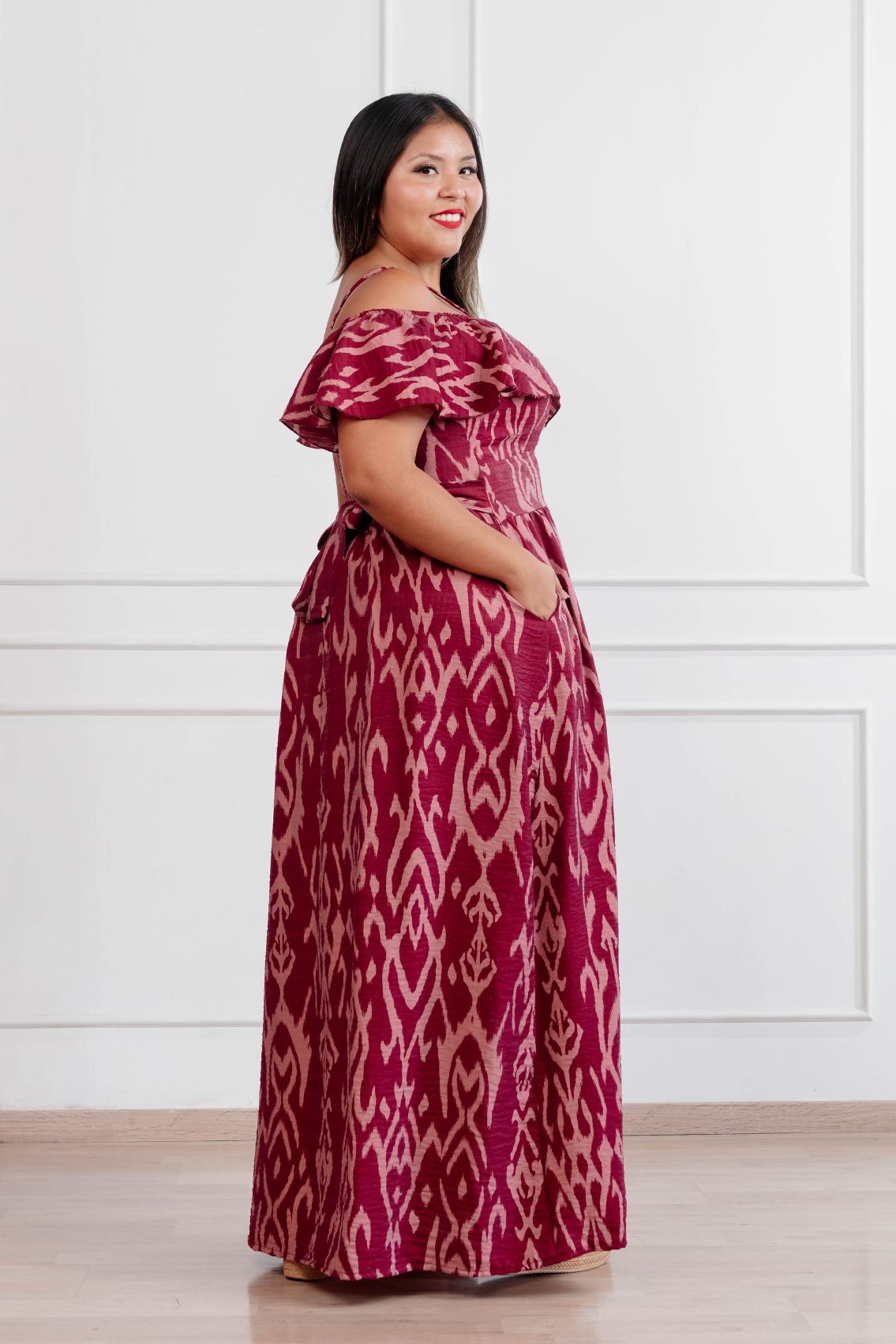 Vestido Off shoulder samara