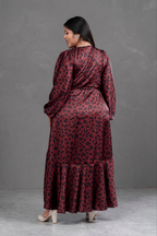Vestido Envolvente animal print