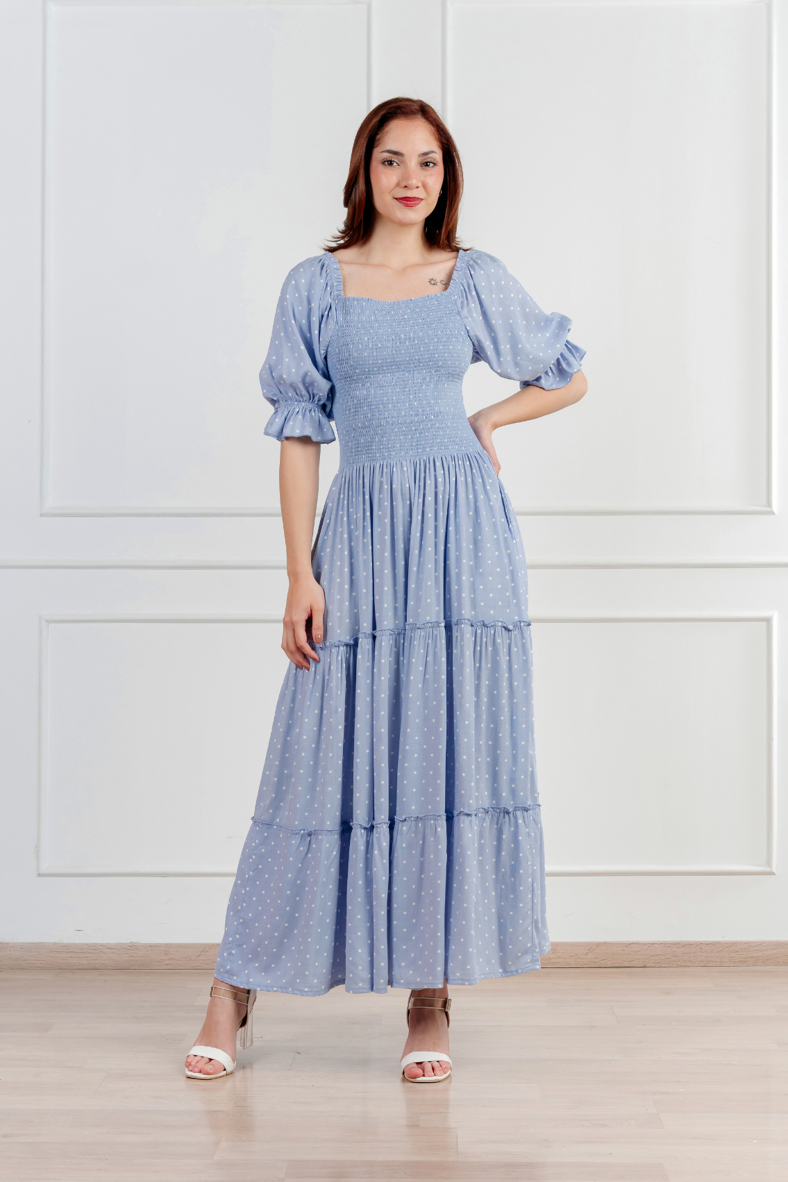 Vestido Gabriela Polka Dots