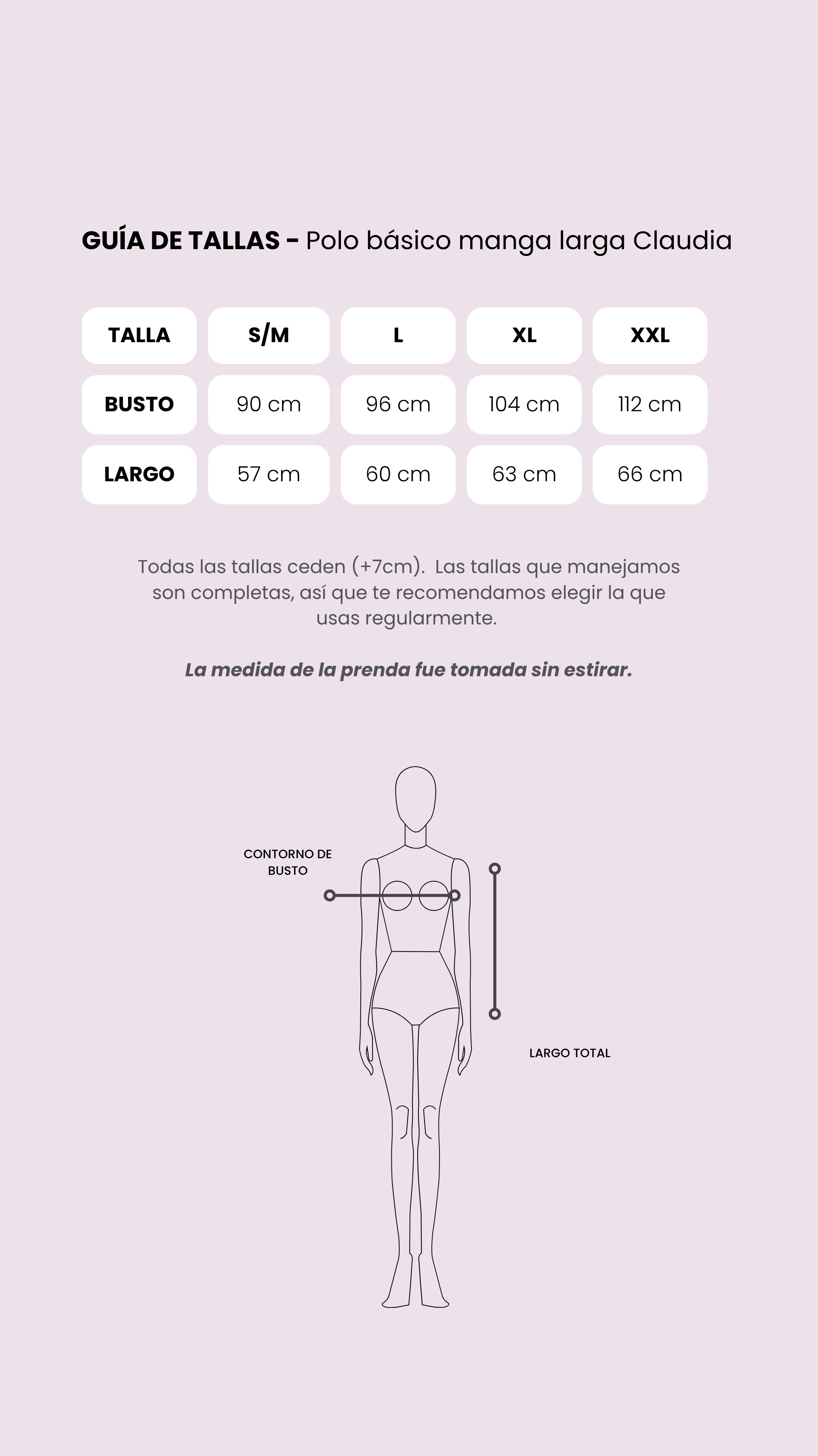 Tabla de medidas