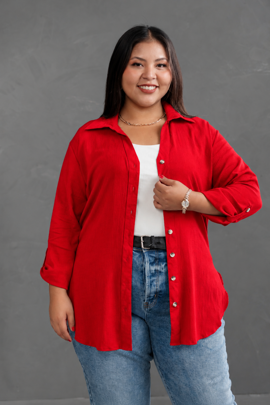 Camisa de Lino Cristina