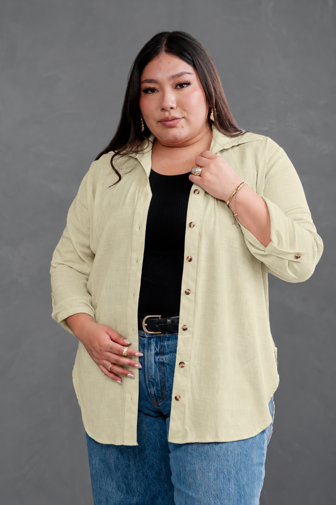 Camisa de Lino Cristina