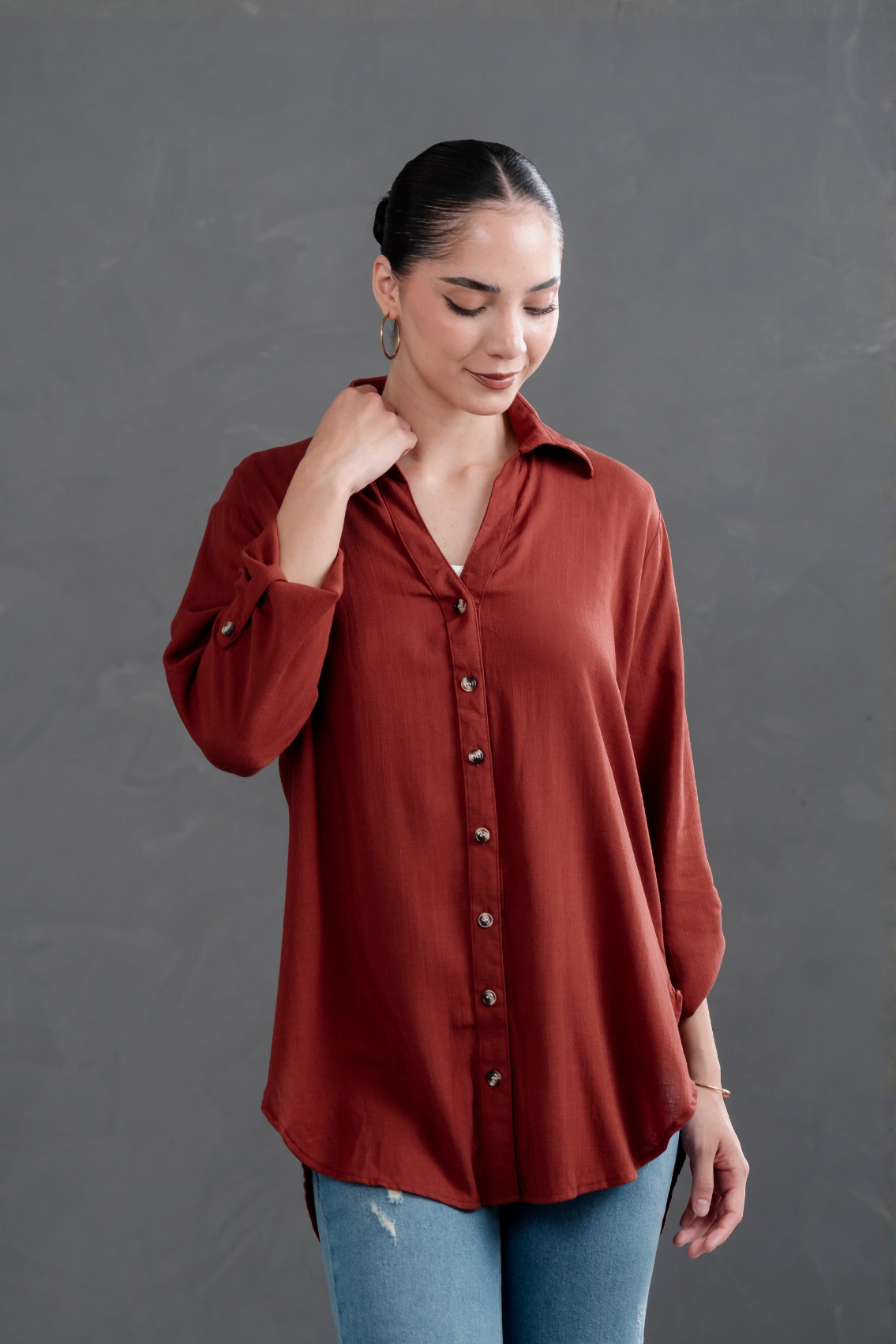 Camisa de Lino Cristina
