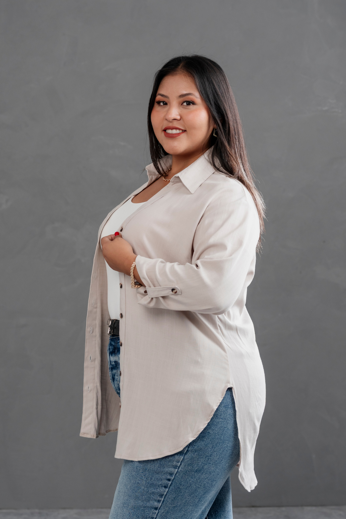 Camisa de Lino Cristina