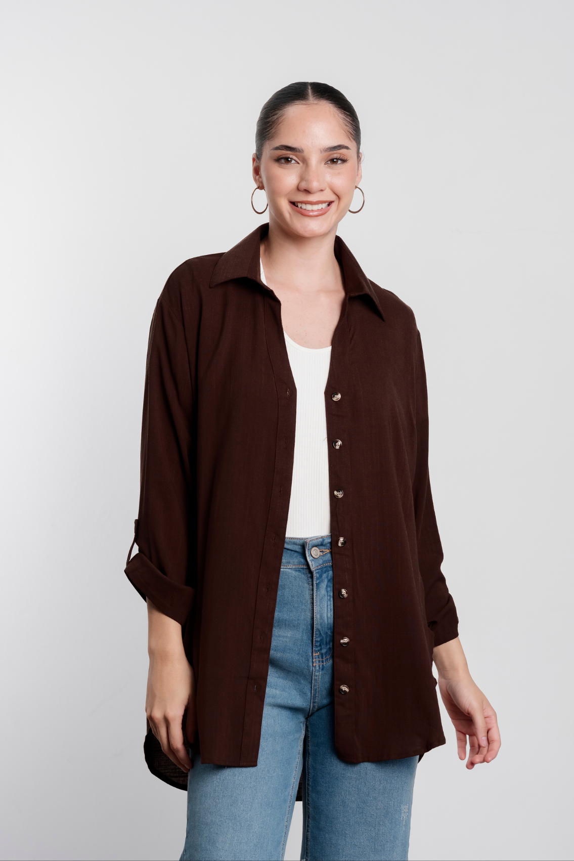 Camisa de Lino Cristina