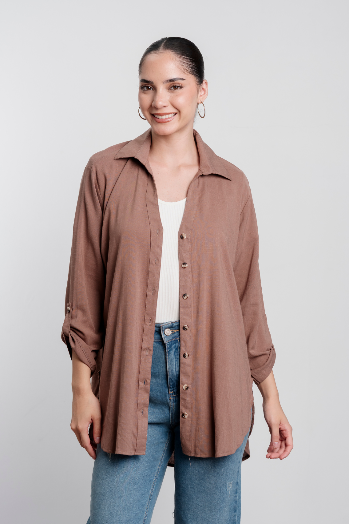 Camisa de Lino Cristina