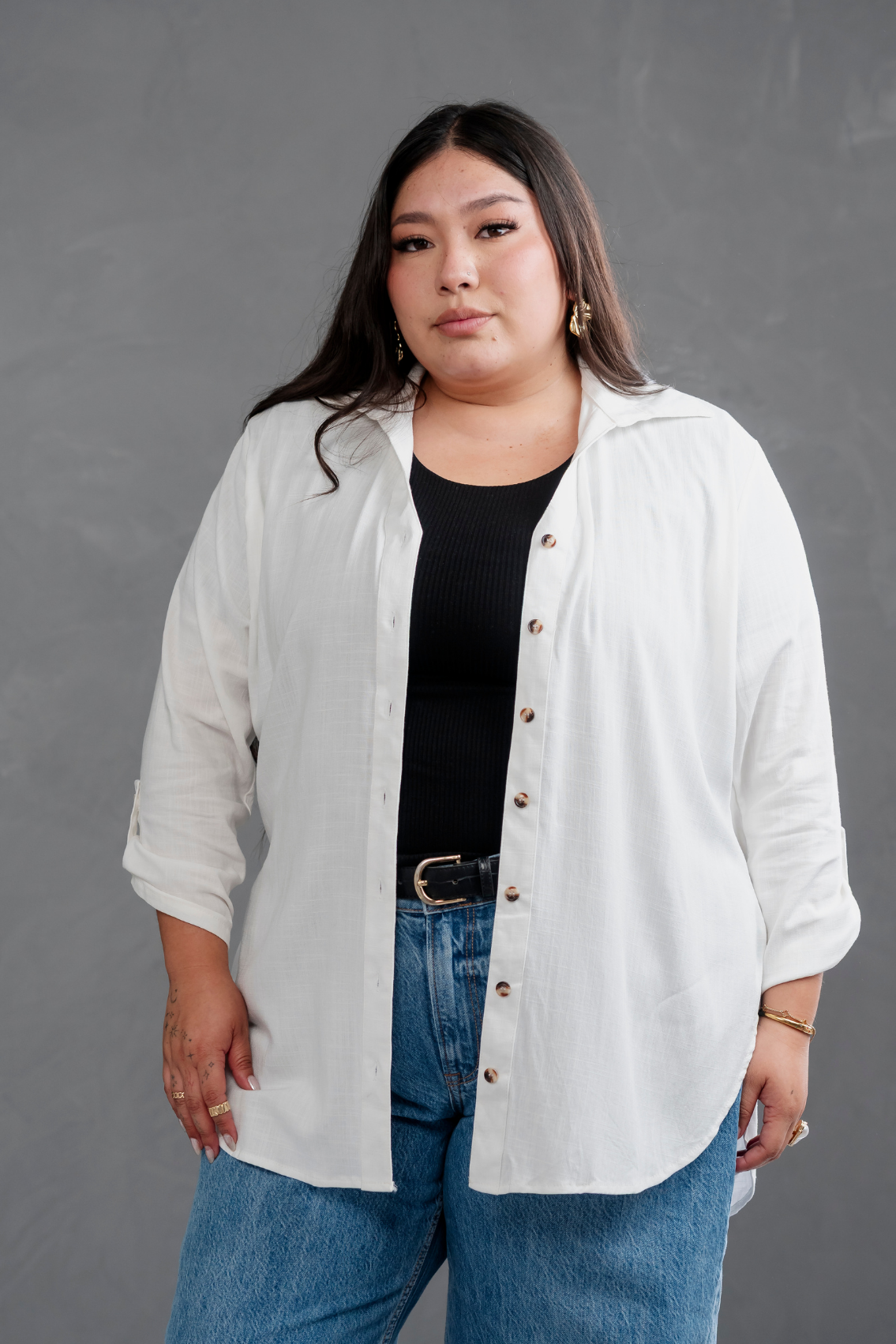 Camisa de Lino Cristina