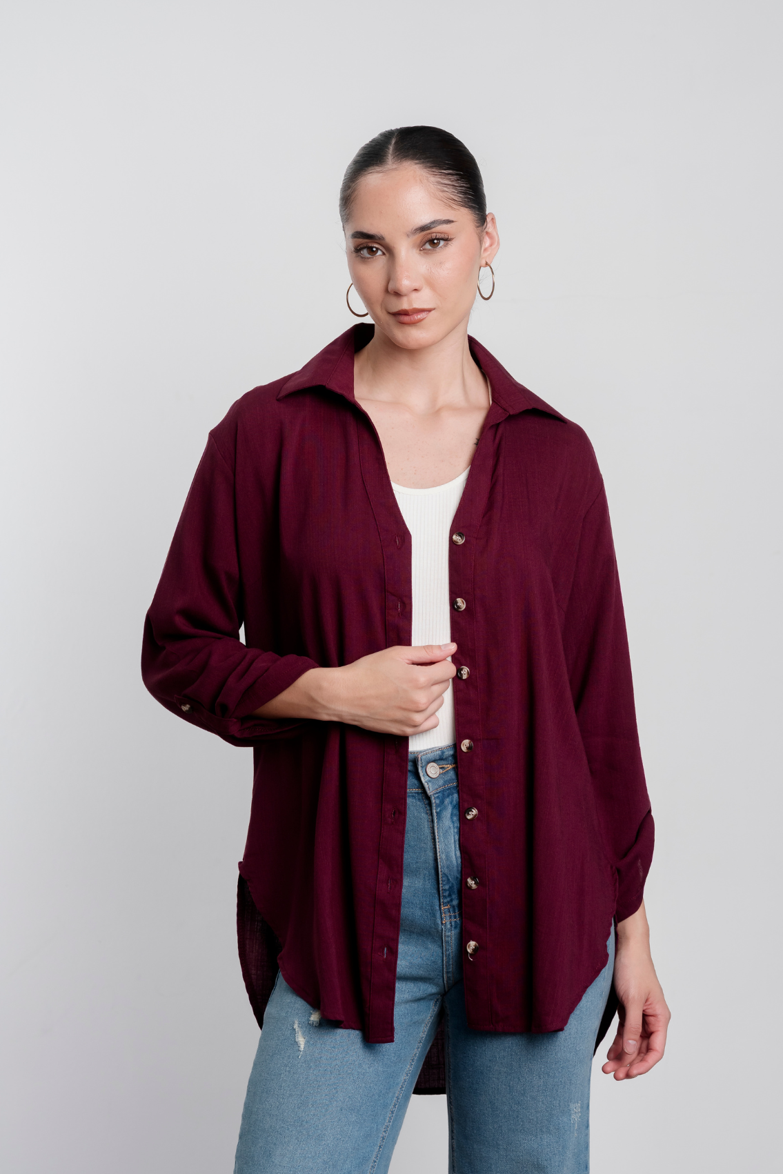 Camisa de Lino Cristina