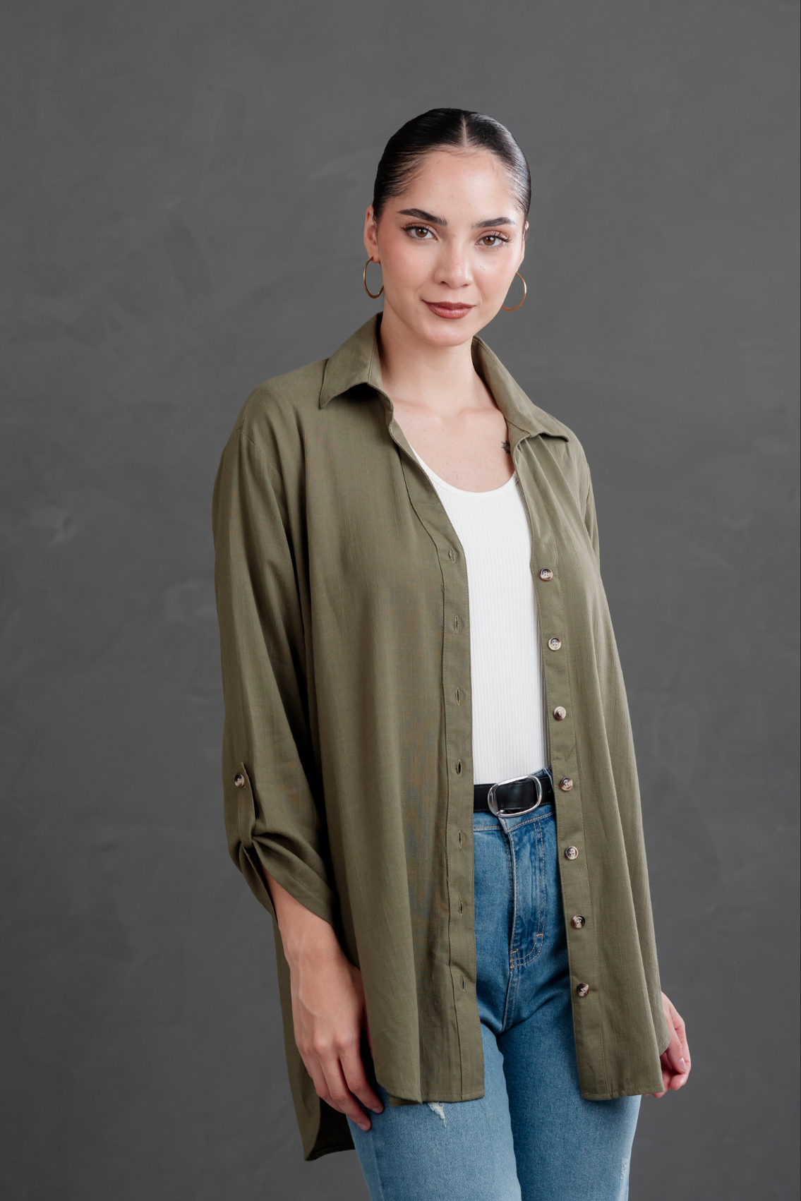 Camisa de Lino Cristina