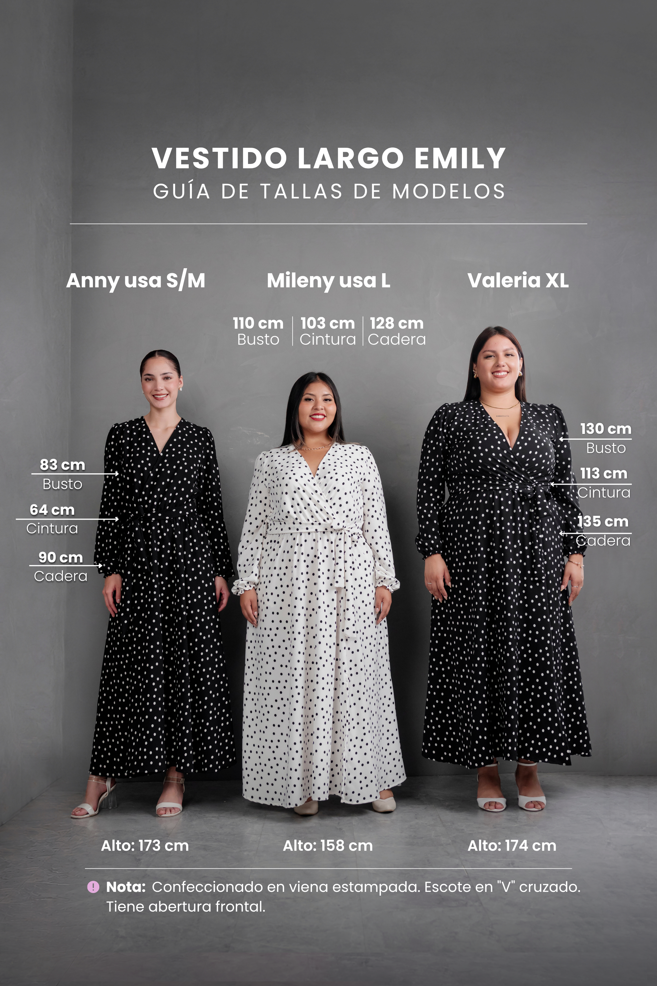 Vestido Largo con lazo Emily