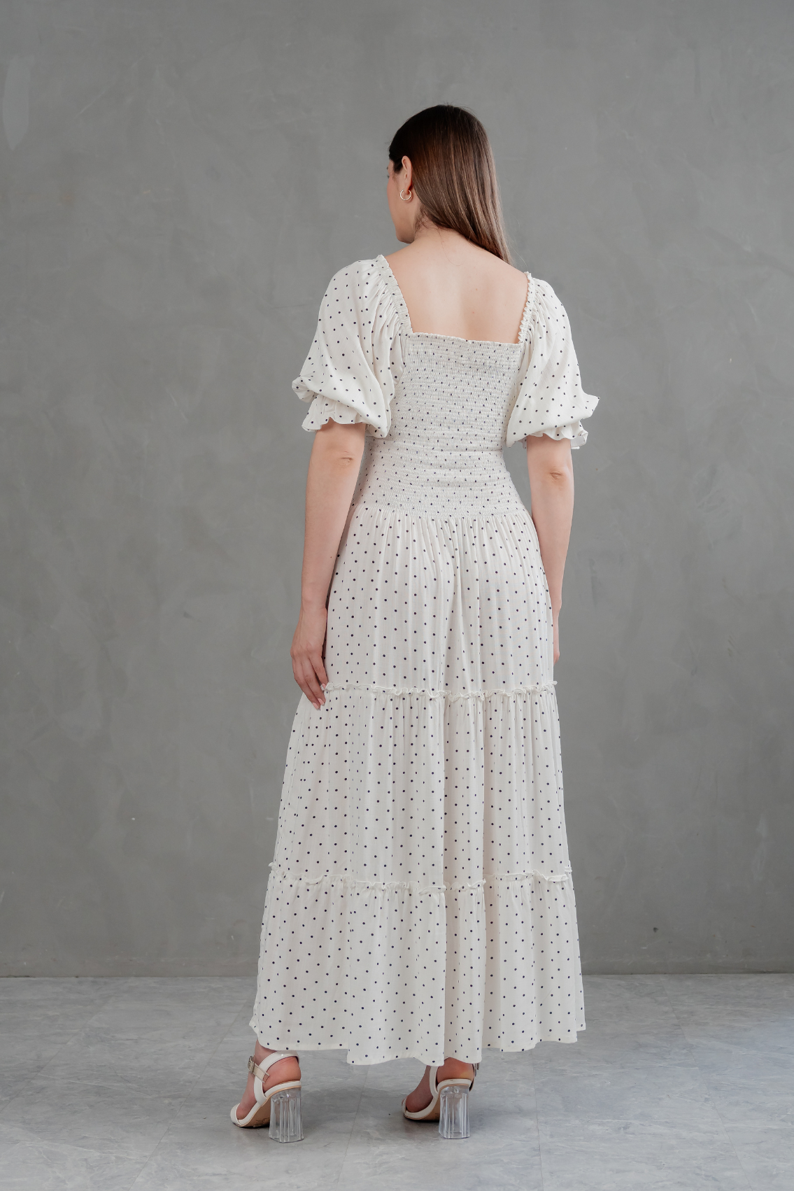 Vestido Gabriela Polka Dots