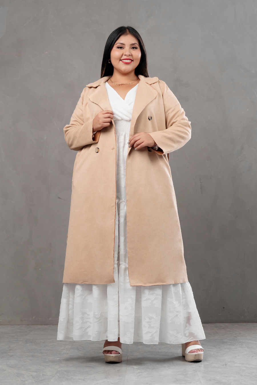 Gabardina Londres beige