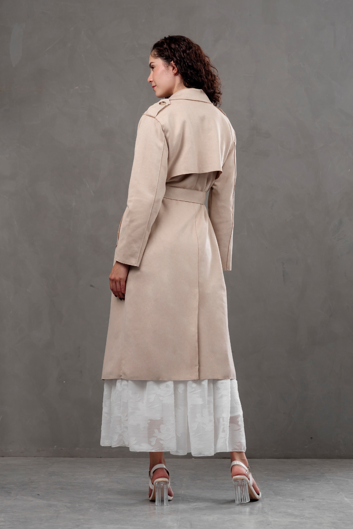 Gabardina Londres beige