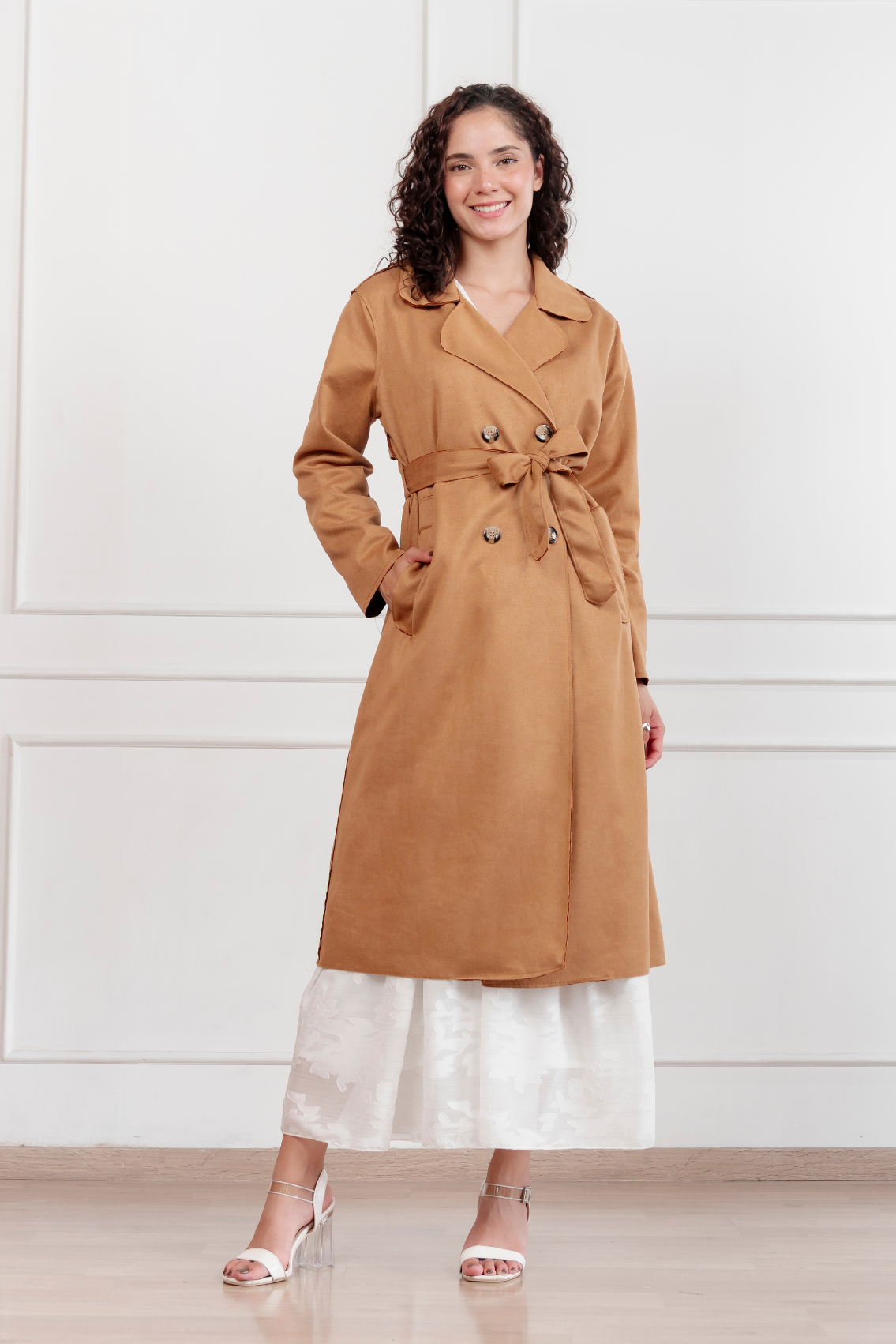 Gabardina Londres beige