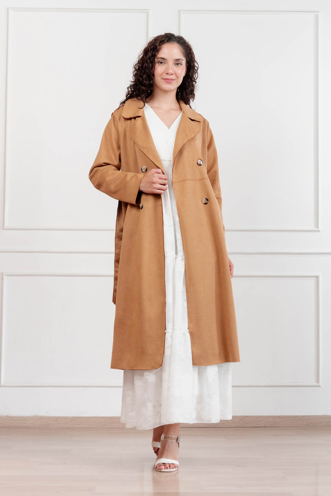 Gabardina Londres beige