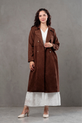Gabardina Londres marrón