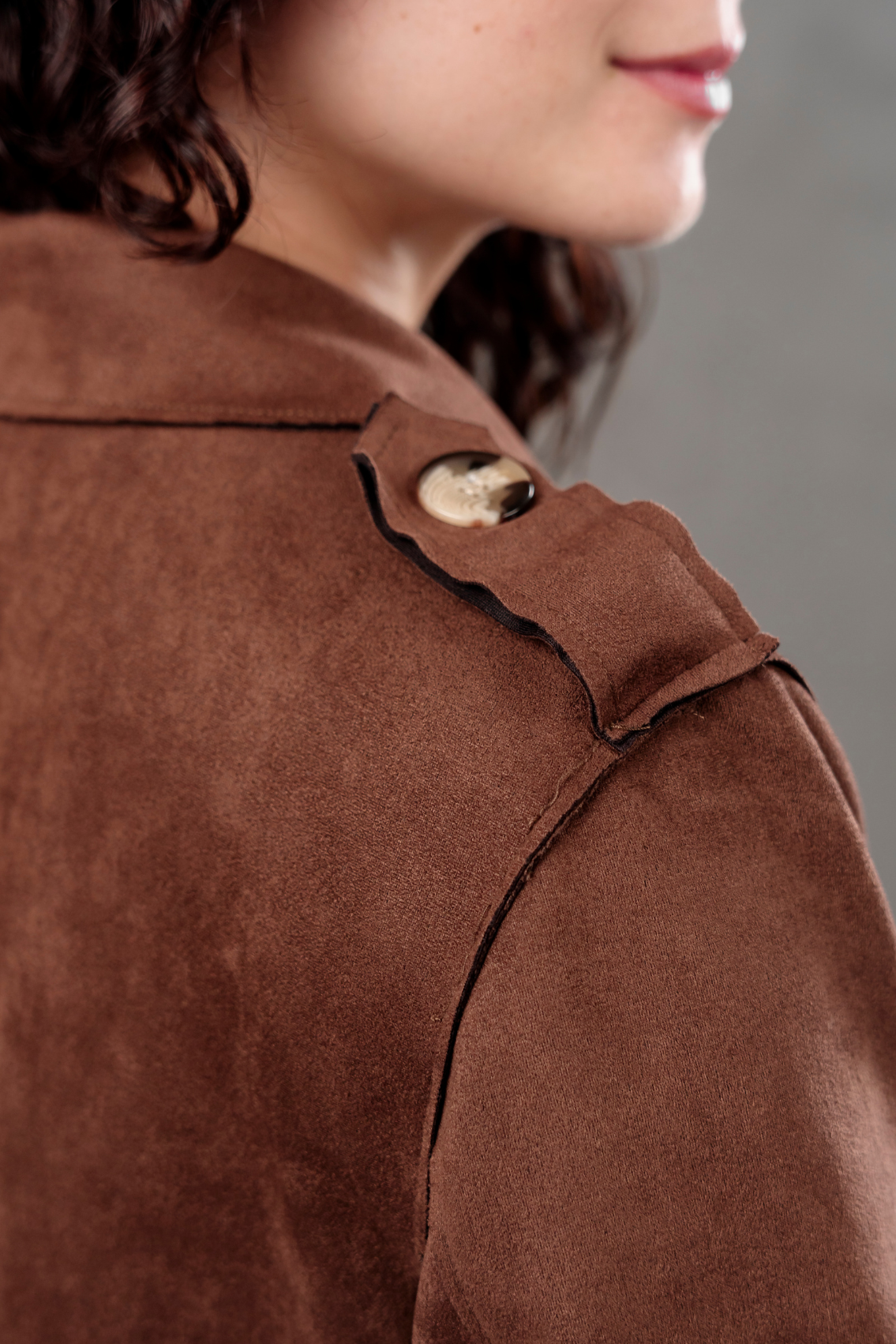 Gabardina Londres marrón