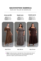 Maxivestido Gabriela Animal Print