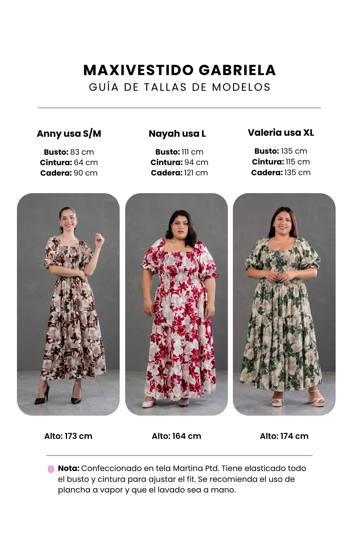 Maxivestido Gabriela Floreado