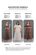 Maxivestido Gabriela Flores