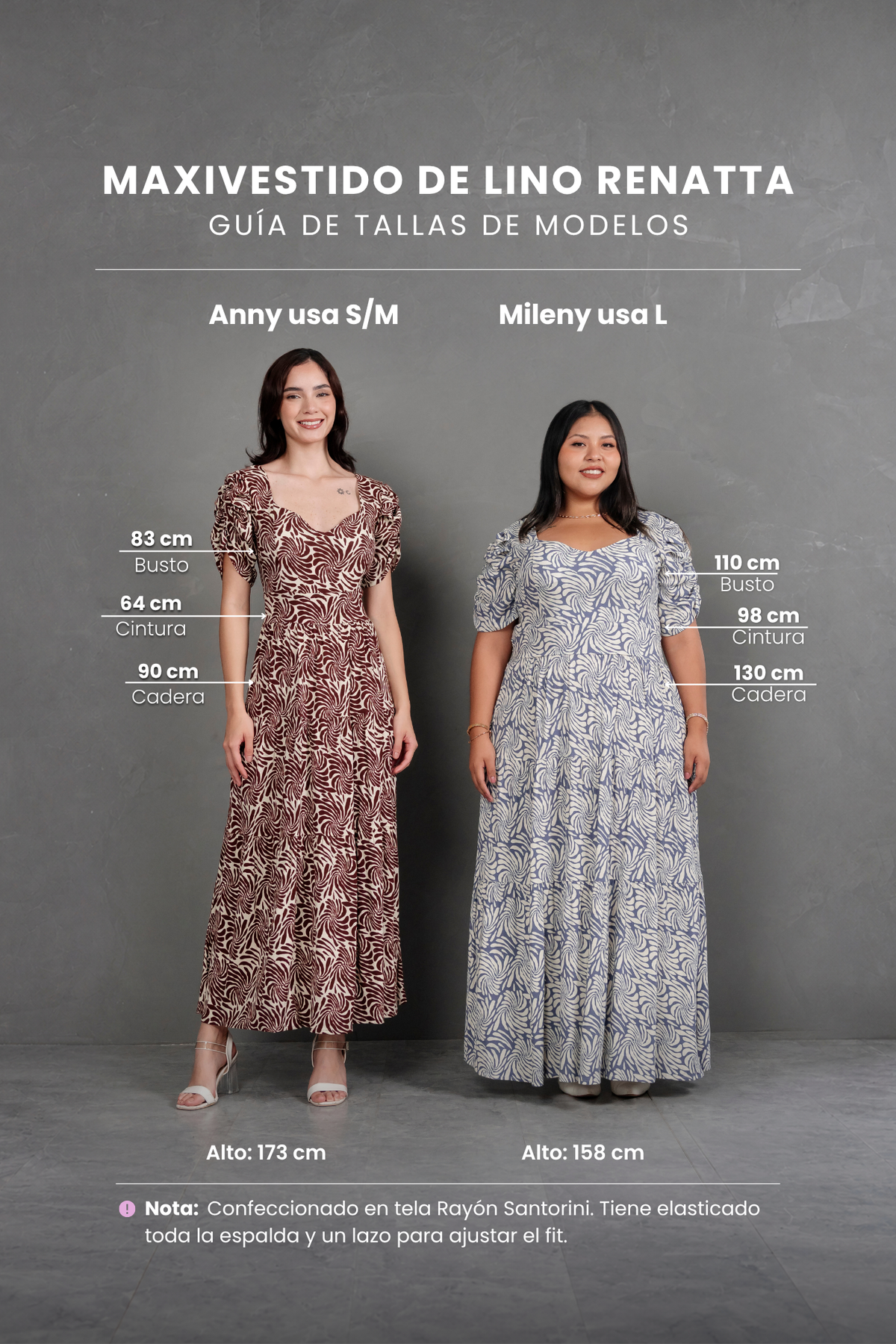 Maxivestido de lino Renatta Floreado