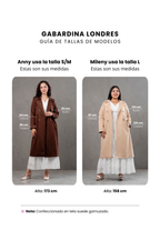 Gabardina Londres marrón