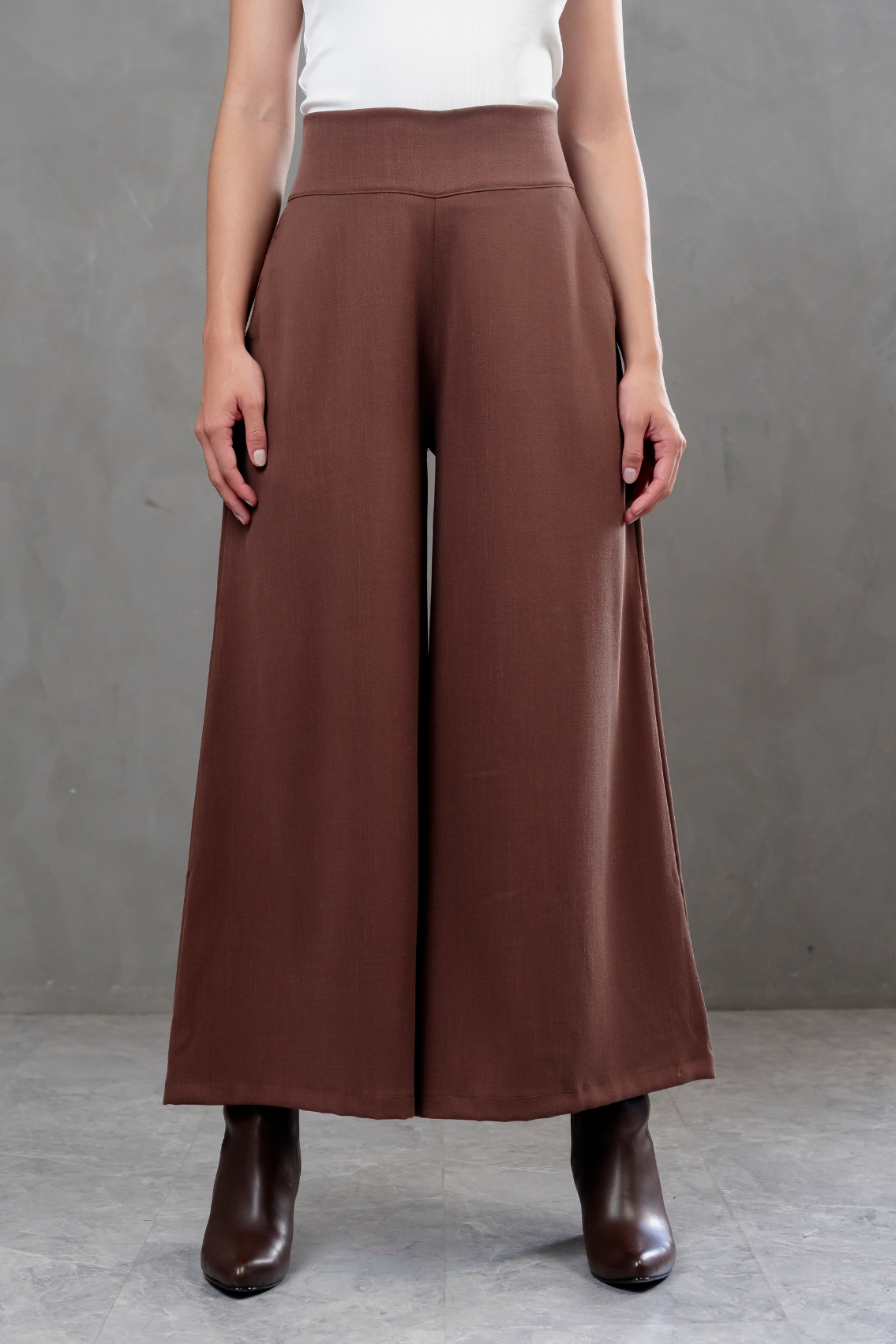 Maxi Palazzo Santorini marron
