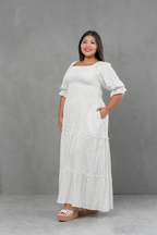 Maxivestido Gabriela Floreado