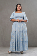 Maxivestido Gabriela Floreado