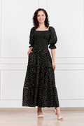 Maxivestido Gabriela Floreado