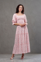 Maxivestido Gabriela Floreado