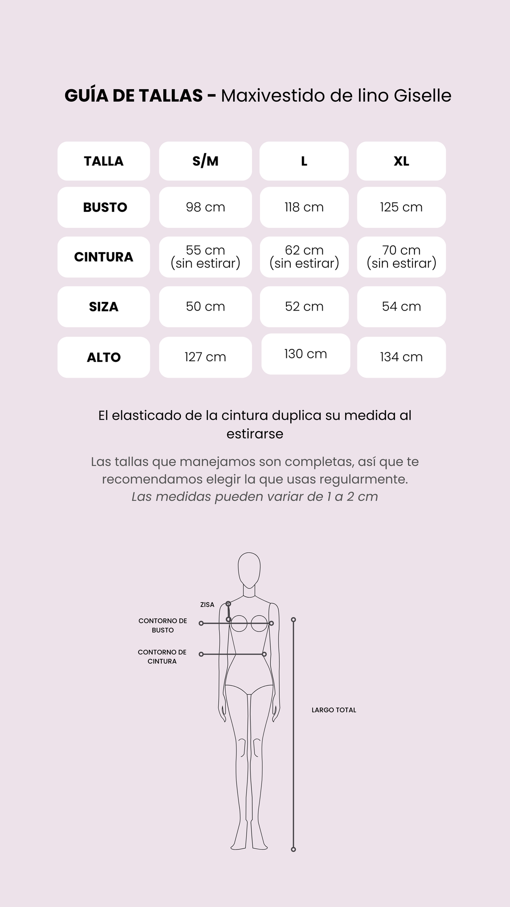 Maxivestido de lino Giselle