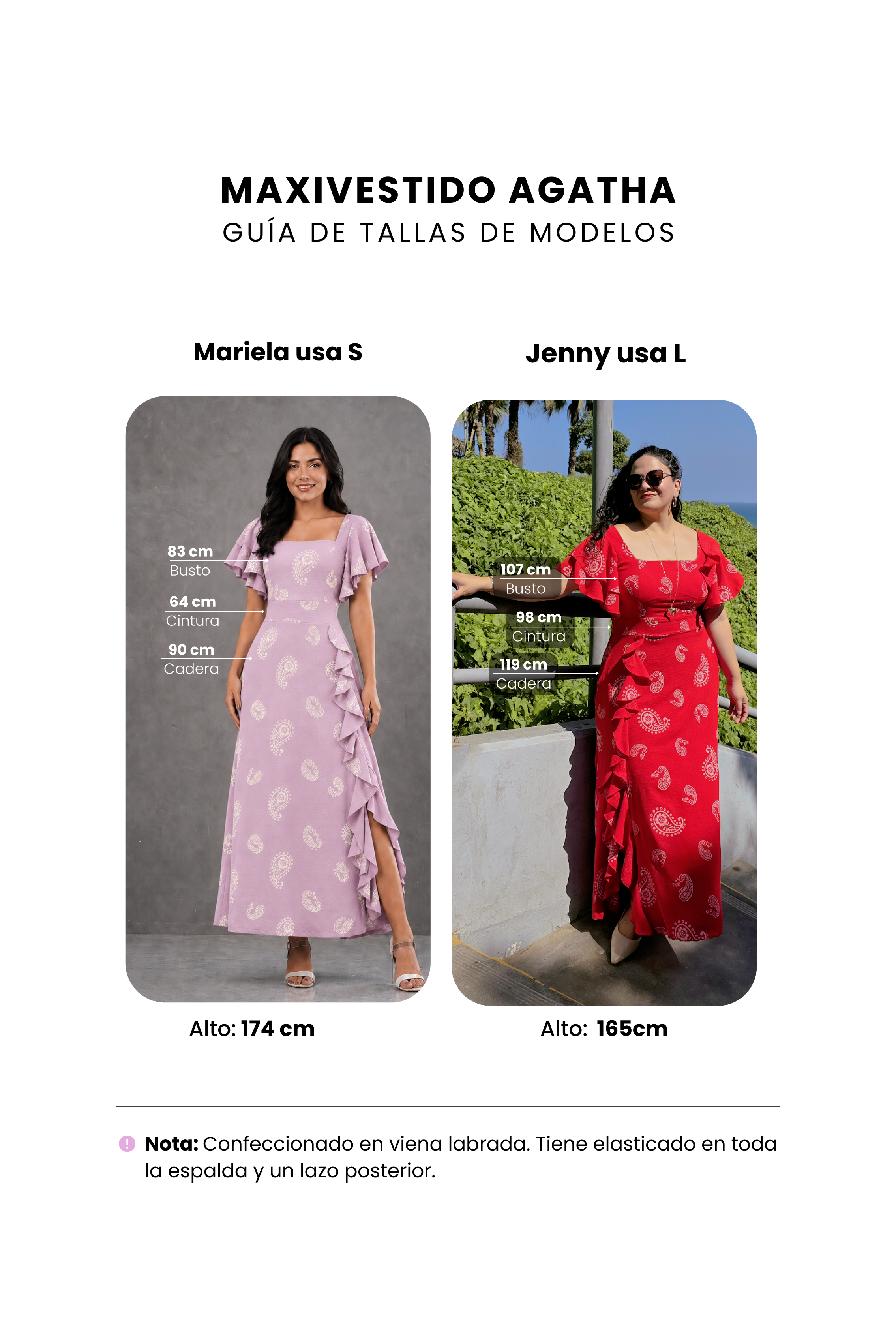Maxivestido pasley Agatha