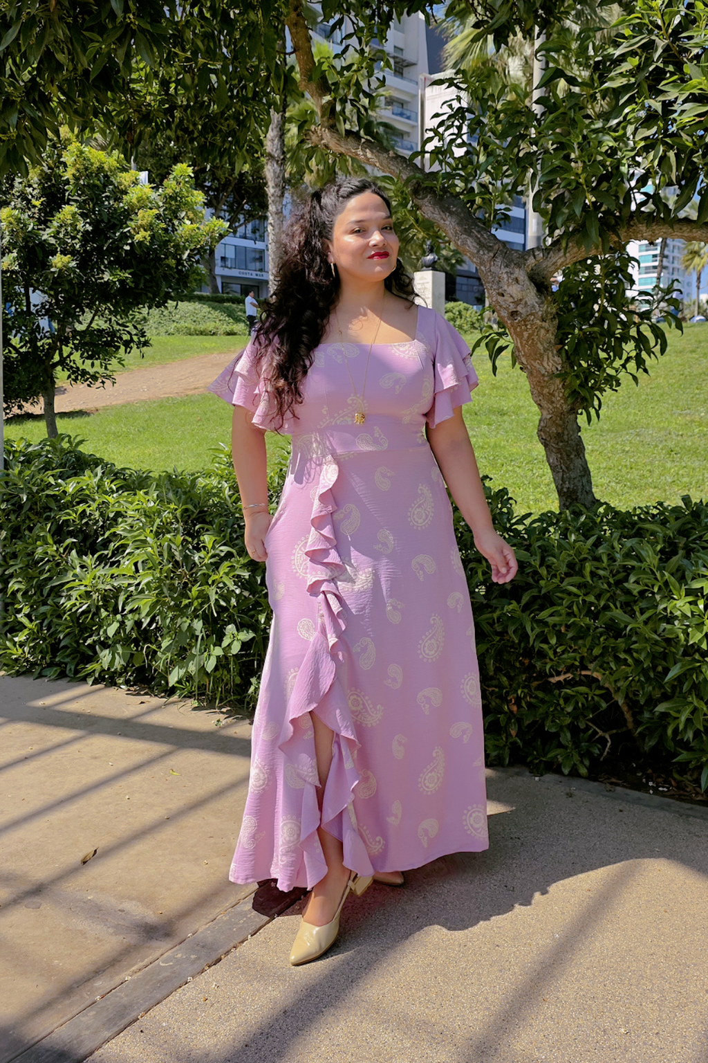 Maxivestido pasley Agatha