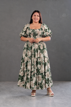 Maxivestido Gabriela Floreado