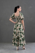 Maxivestido Gabriela Floreado