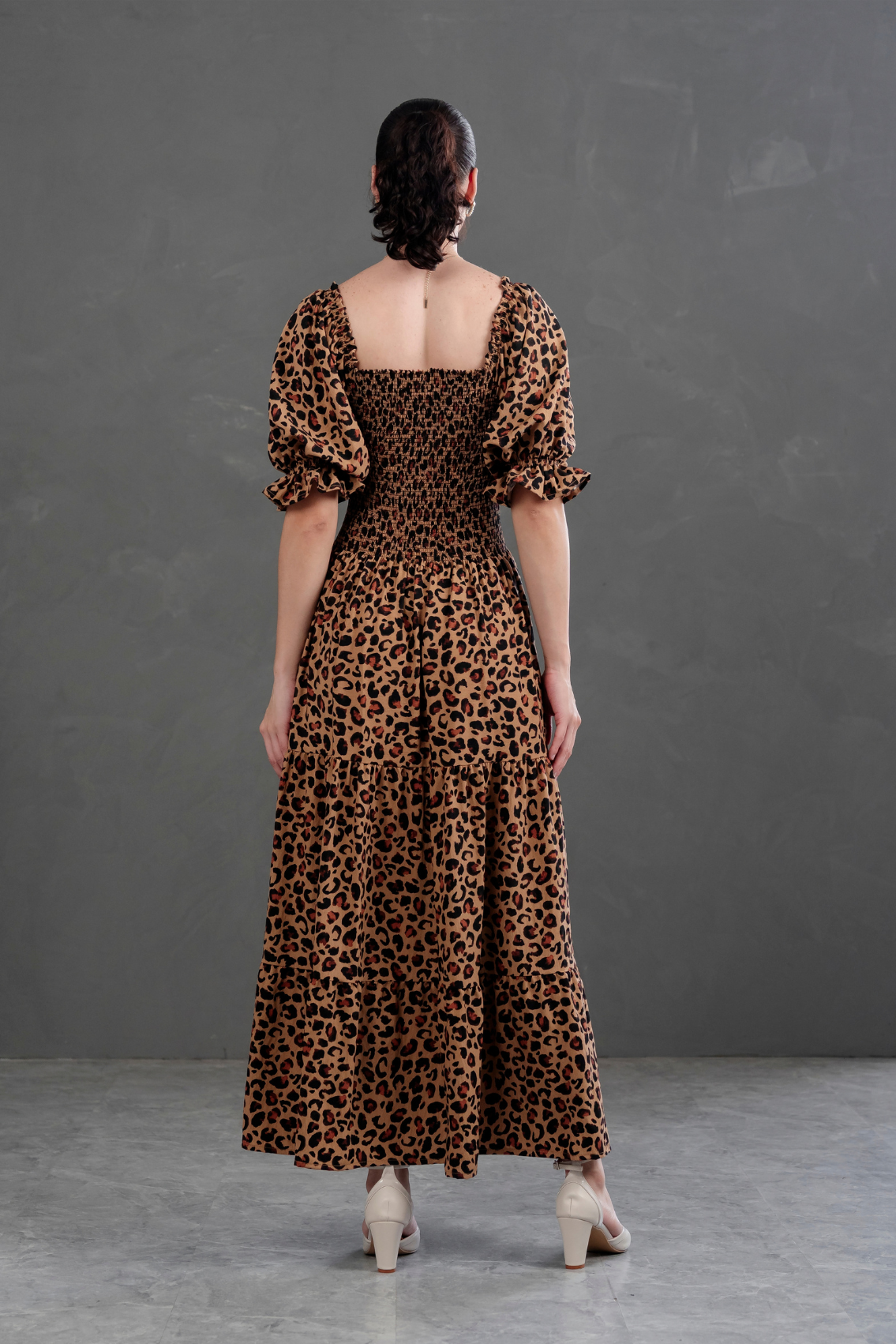 Maxivestido Gabriela Animal Print