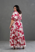 Maxivestido Gabriela Floreado