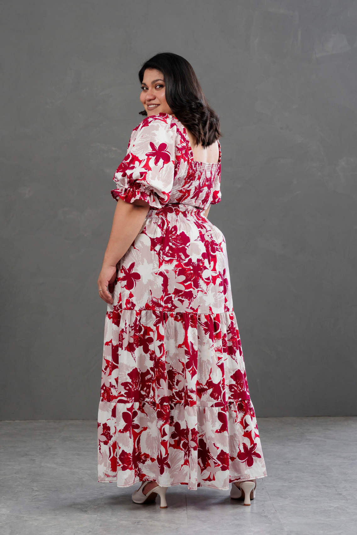 Maxivestido Gabriela Floreado