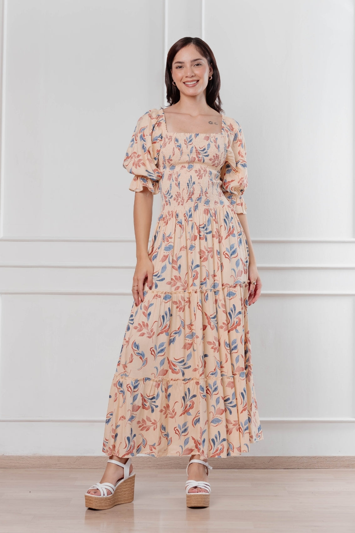 Maxivestido Gabriela Off Shoulder